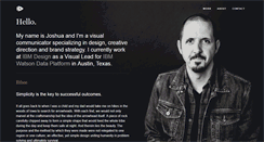Desktop Screenshot of joshuakramer.com